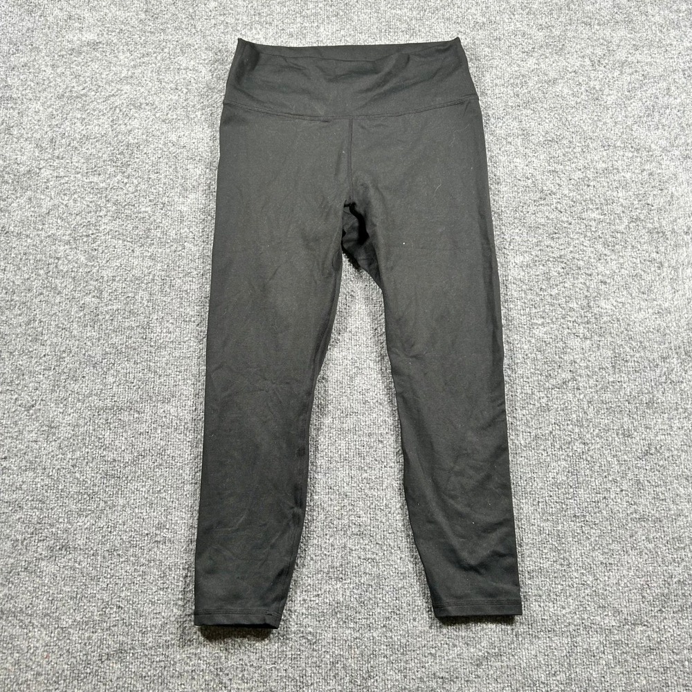 Fabletics Leggings Womens Size M Black Powerhold High Waisted Athletic Yoga Pant